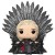 Funko- Pop Deluxe: Game of Thrones S10: Daenerys Sitting on Throne Figura da Collezione Multicolore 37792