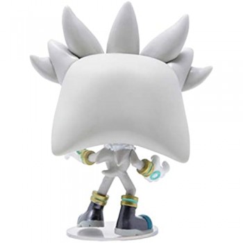 Funko POP Games: Sonic 30th-Silver The Hedgehog Figura da Collezione Multicolore 51965
