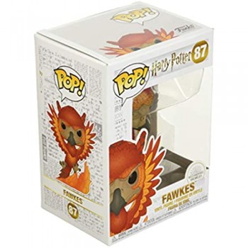 Funko- Pop Vinile: Harry Potter S7-Fawkes Figura da Collezione Multicolore 42239
