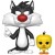 Funko- Pop Vinile: Looney Tunes: Sylvester & Tweety Multicolore 9 cm 21975