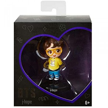 Mattel - BTS Mini J-Hope Bambola da 8 cm in vinile Giocattolo per Bambini 6+ Anni GKH79