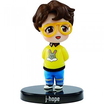 Mattel - BTS Mini J-Hope Bambola da 8 cm in vinile Giocattolo per Bambini 6+ Anni GKH79