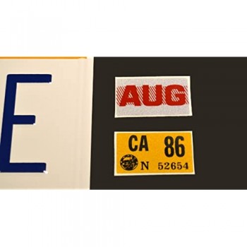 Back to the Future | OUTATIME | Metal Stamped License Plate