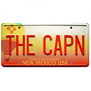 Breaking Bad | THE CAPN | Metal Stamped License Plate