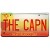 Breaking Bad | THE CAPN | Metal Stamped License Plate
