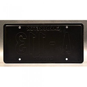 Cars | A-113 | Metal Stamped License Plate