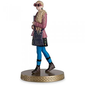 Collezione di statuette del mondo Wizarding Hero Collector Figure Luna Lovegood con Magazine Numero 21 di Eaglemoss multicolore
