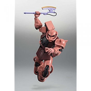 Gundam MS-06S Zaku II Char\'s Custom Model ANIME Version Robot Spirits Action Figure