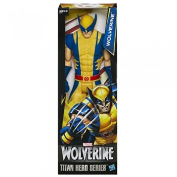 Hasbro Statua di 30 cm del Personaggio Marvel Titan Hero Wolverine – X-Men Avengers