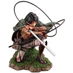 HJUNH 18cm Attack on Titan Figure Rival Ackerman Action Figure Package Ver. Levi PVC Action Figure Rivaille Collection Model Toys