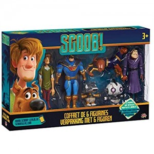 Splash Toys- Scooby Doo-Confezione da 6 Statuette 30154
