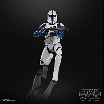 Star Wars The Black Series - Fase I Clone Trooper Lieutenant (Action Figure 15 cm da Collezione Ispirata a Star Wars: L’Attacco dei cloni)