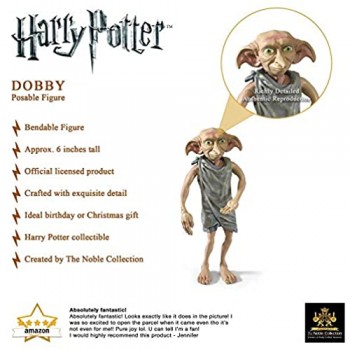 The Noble Collection NN7365 statuetta di Dobby da collezione personaggio di Harry Potter multicolore