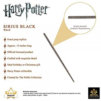 The Noble Collection Sirius Black Bacchetta (Scatola Finestra)