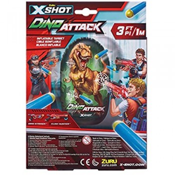 Zuru X-Shot Attack Dino Target Gonfiabile 4862